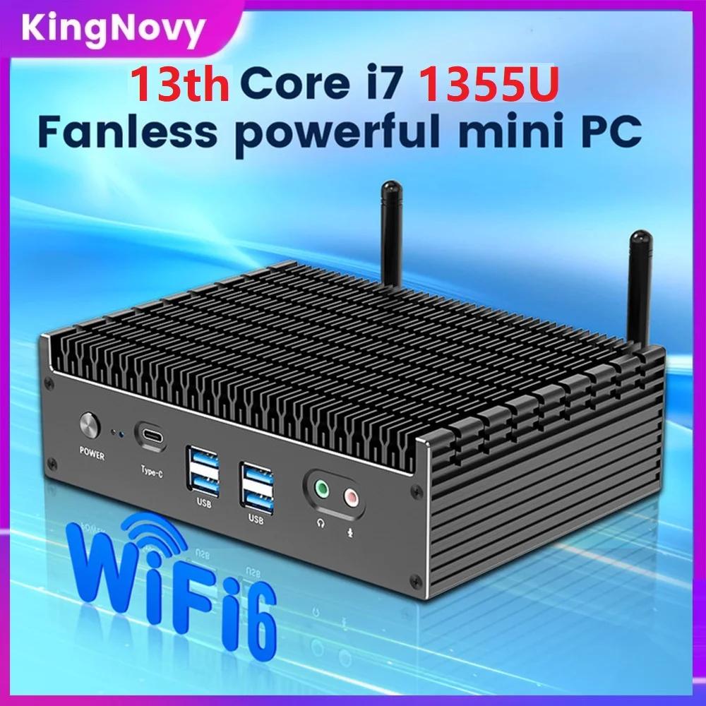  Ҹ ̴ ǻ, 13  ̴ PC, i7 1355U, i5 1335U, 2x2.5G LAN ũž PC, ̸ PCIE4.0, DDR4, Ʈ 4, eGPU, WiFi6